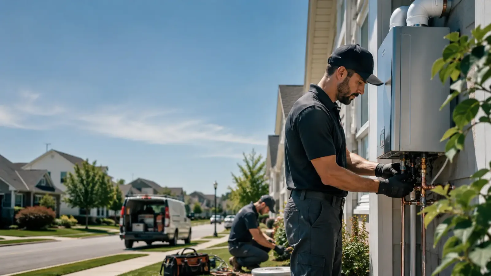 Tankless Water Heater Installation in Summerfield, NC